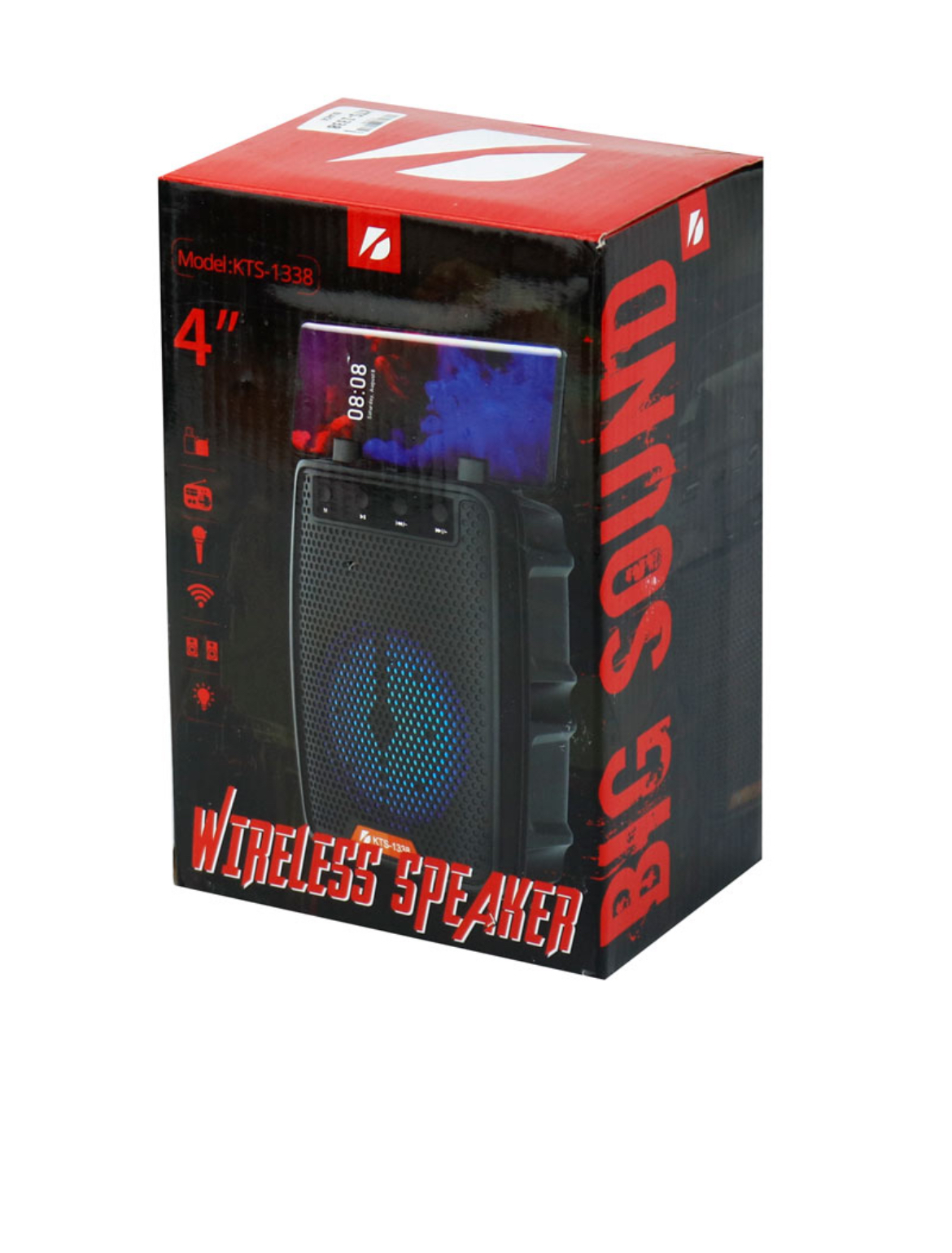 اسپیکر اورجینال شرکتی بلوتوثی رم و فلش خور KTS-1338
