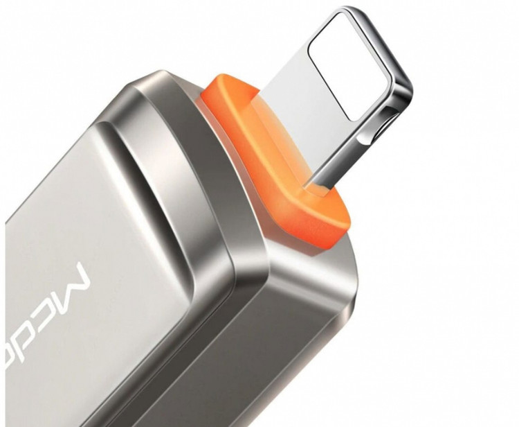 مبدل (اورجینال) اوتیجی آیفون یواسبی به لایتنینگ مکدودو MCDODO OTG USB-A 3.0 To Lightning Mini OTG Adapter OT-8600