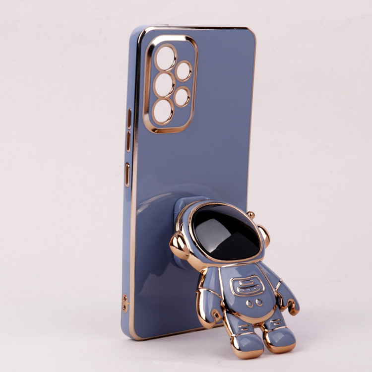 قاب براق My Case استند آدمکی محافظ لنزدار Samsung Galaxy A53 5G