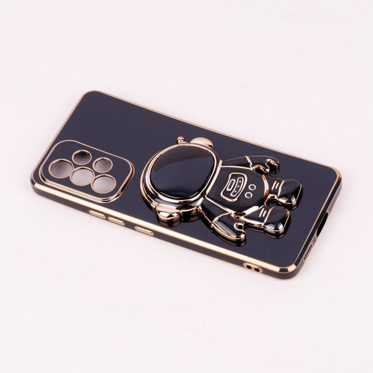 قاب براق My Case استند آدمکی محافظ لنزدار Samsung Galaxy A53 5G