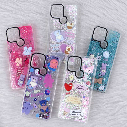 قاب آکواریومی Casetify عروسکی برجسته محافظ لنزدار +Xiaomi Redmi A2
