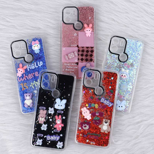 قاب آکواریومی Casetify عروسکی برجسته محافظ لنزدار +Xiaomi Redmi A1