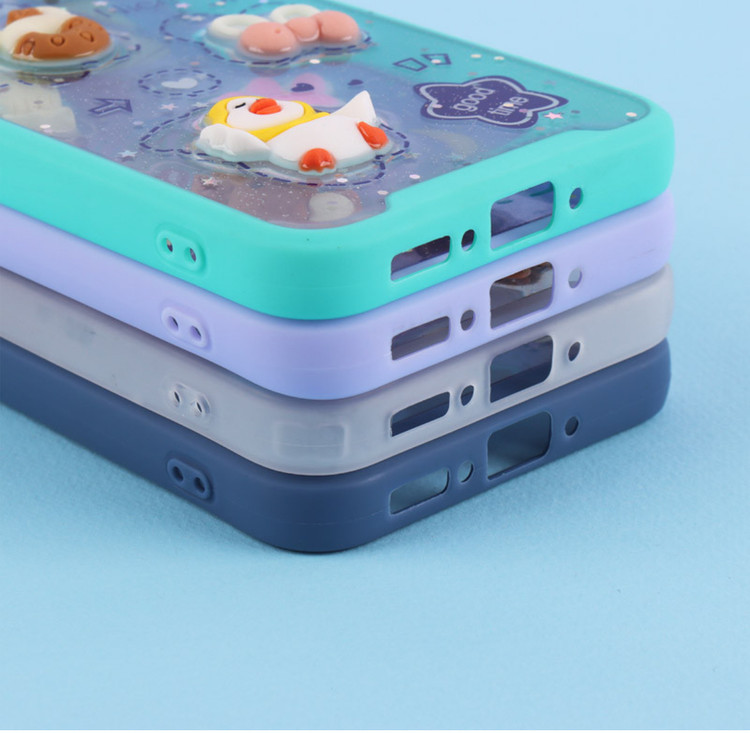 قاب شفاف شاینی متال ایرون عروسک برجسته Samsung Galaxy A34