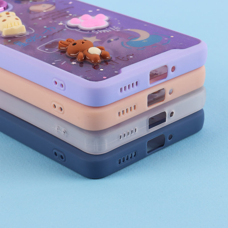 قاب شفاف شاینی متال ایرون عروسک برجسته Xiaomi Poco X5 Pro