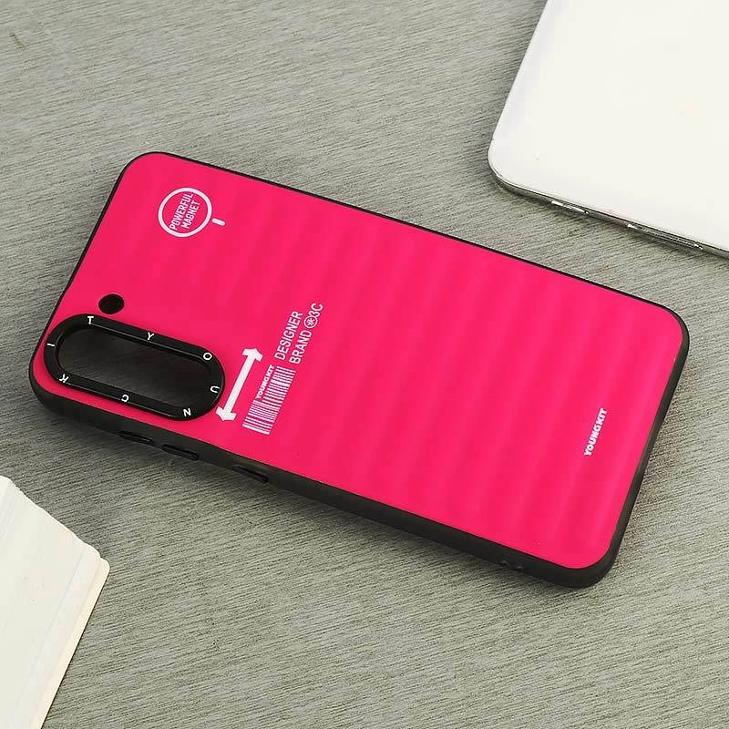 قاب PC Youngkit طرح پافر Samsung Galaxy S21 FE 5G - سبز آبی