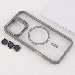 قاب PC مگ سیف Case.Pro آیفون iPhone 16 Pro Max استندشو با محافظ لنز رینگی