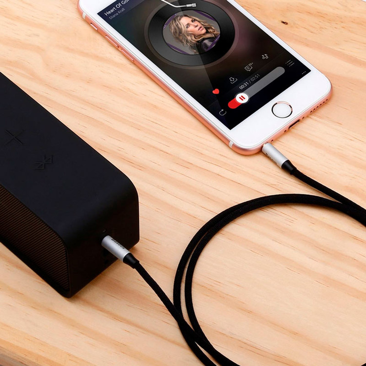 کابل Baseus Yiven M30 CAM30-B High Copy AUX 1m