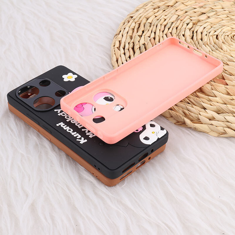 قاب شیائومی Redmi Note 13 Pro 4G عروسکی برجسته محافظ لنزدار