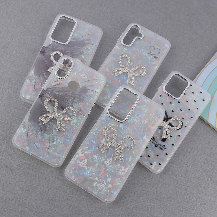 قاب IMD ماربل صدفی پاپیون دار شیاومی NOTE8