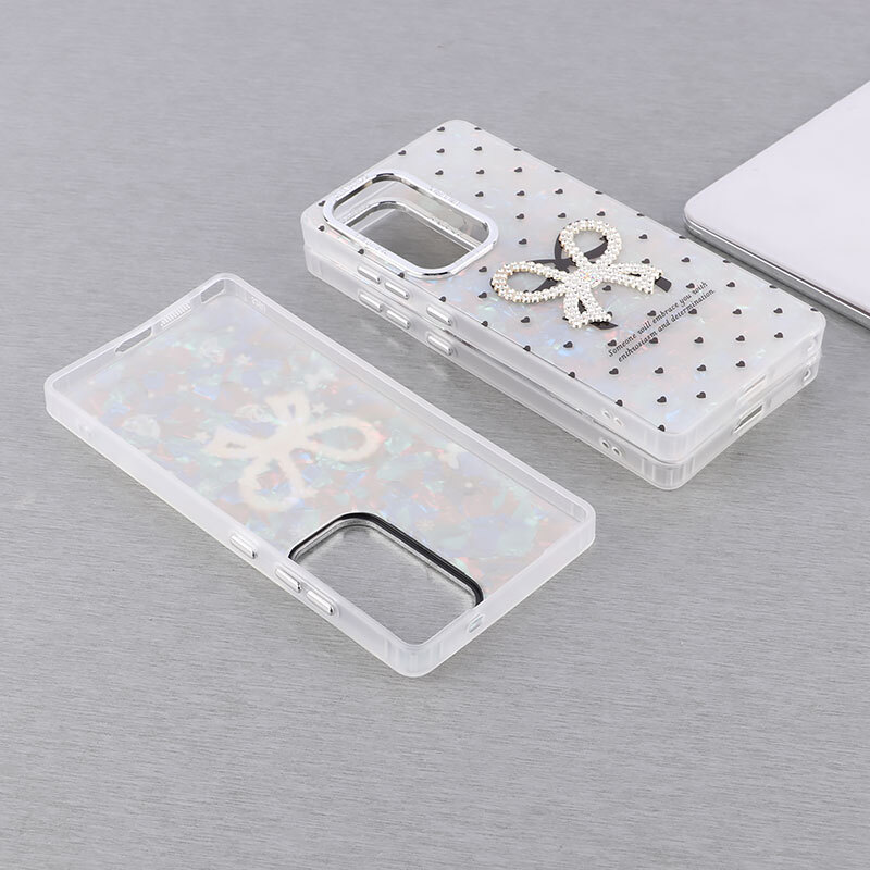 قاب IMD ماربل صدفی پاپیون دار سامسونگ A16