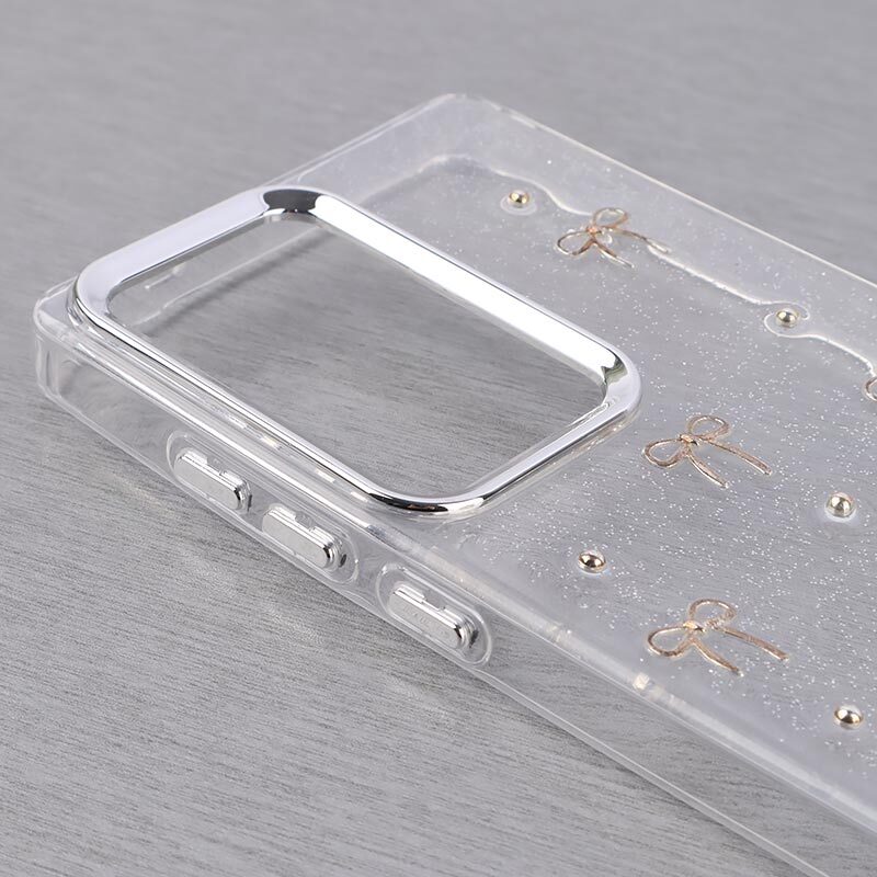 قاب اکلیلی طرح مروارید دور محافظ لنز متال سامسونگ Samsung Galaxy A13 4G