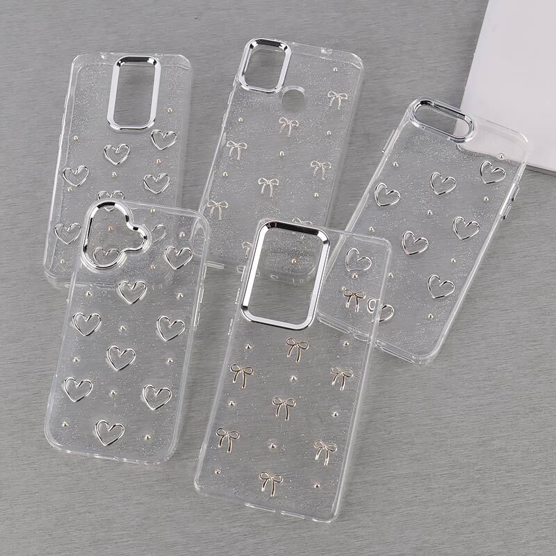 قاب اکلیلی طرح مروارید دور محافظ لنز متال سامسونگSamsung Galaxy A12 (A125) / Galaxy M12