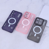 قاب Sensory دور محافظ متال طرح مگ سیف محافظ لنزدارXiaomi Poco X7 Pro