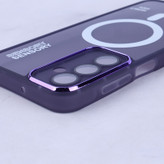 قاب Sensory دور محافظ متال طرح مگ سیف محافظ لنزدارXiaomi Poco X7 Pro