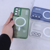 قاب Sensory دور محافظ متال طرح مگ سیف محافظ لنزدارXiaomi Poco X7 Pro