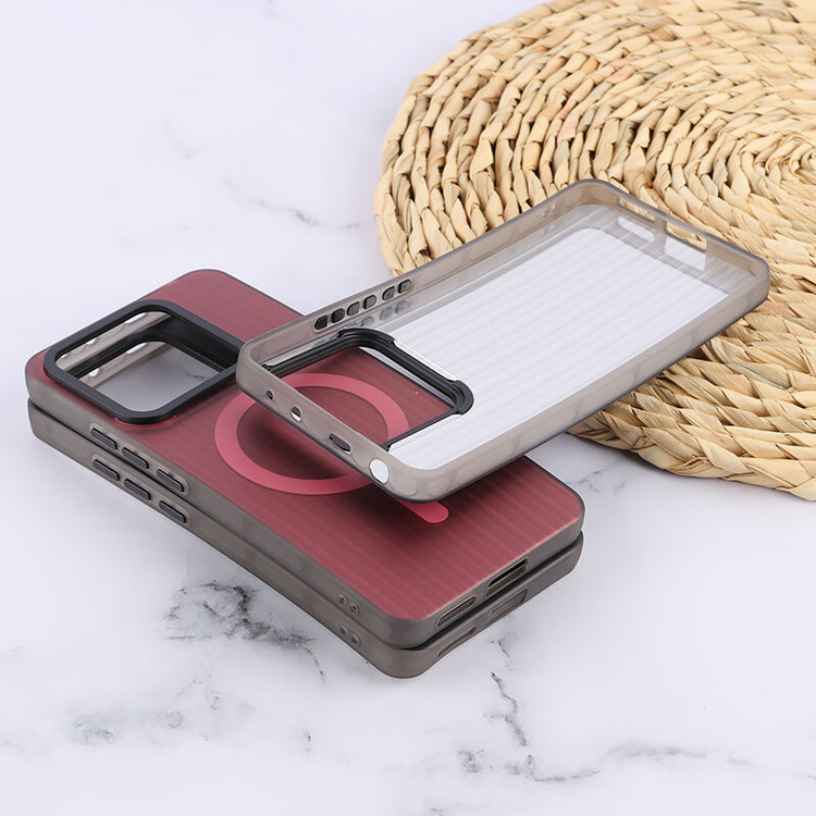 قاب کرکره ای طرح مگ سیف دور محافظ لنز مشکیXiaomi Poco X7 Pro