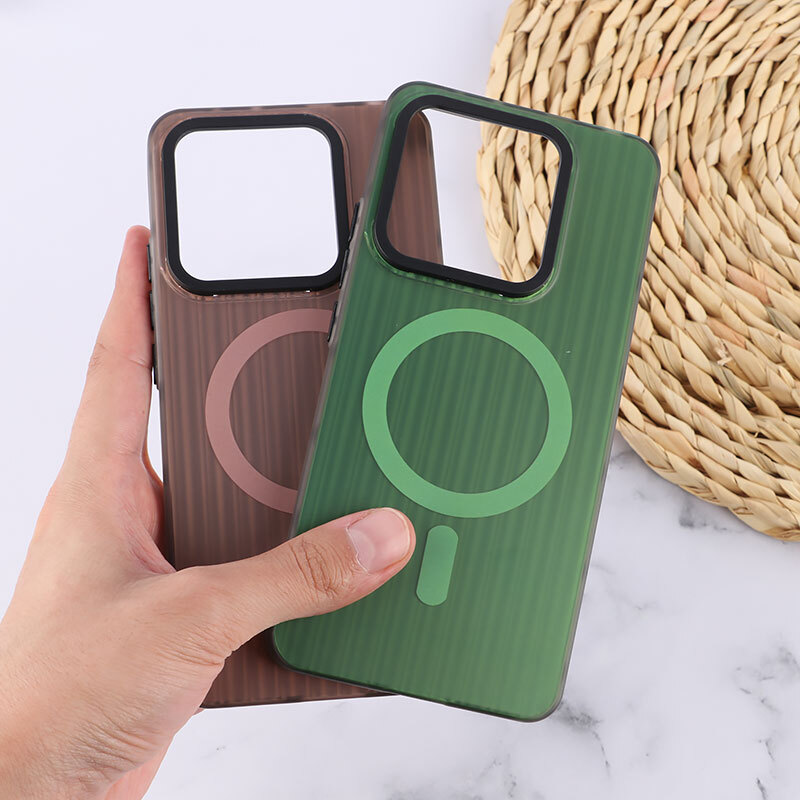 قاب کرکره ای طرح مگ سیف دور محافظ لنز مشکیXiaomi Poco X7 Pro