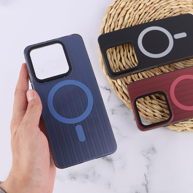 قاب کرکره ای طرح مگ سیف دور محافظ لنز مشکیXiaomi Poco X7 Pro