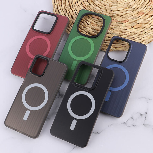 قاب کرکره ای طرح مگ سیف دور محافظ لنز مشکیXiaomi Poco X7 Pro