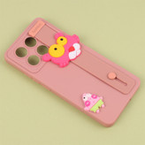 قاب سیلیکونی ژله ای دستبندی محافظ لنزدار Xiaomi Poco X6 Pro