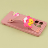 قاب سیلیکونی ژله ای دستبندی محافظ لنزدار Xiaomi Poco X6 Pro