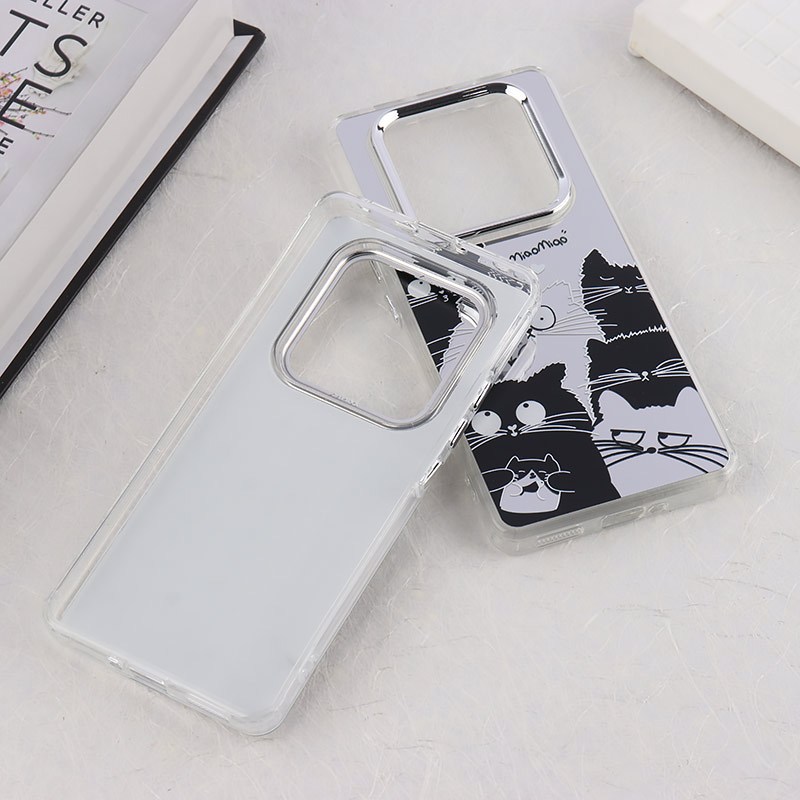 قاب آیینه ای  طرح دار دور محافظ متال شیائومی Redmi Note 14 Pro 5G /Redmi Note 14 Pro Plus