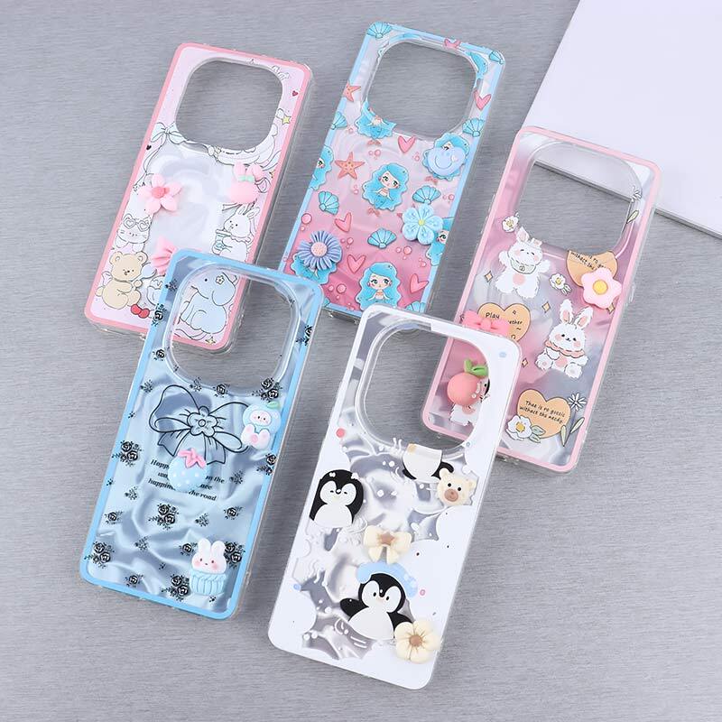 قاب هولوگرامی عروسکی برجسته شیائومی Redmi Note 14 Pro 5G /Redmi Note 14 Pro Plus