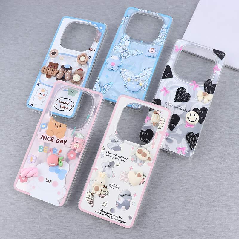 قاب هولوگرامی عروسکی برجسته شیائومی Redmi Note 14 Pro 5G /Redmi Note 14 Pro Plus