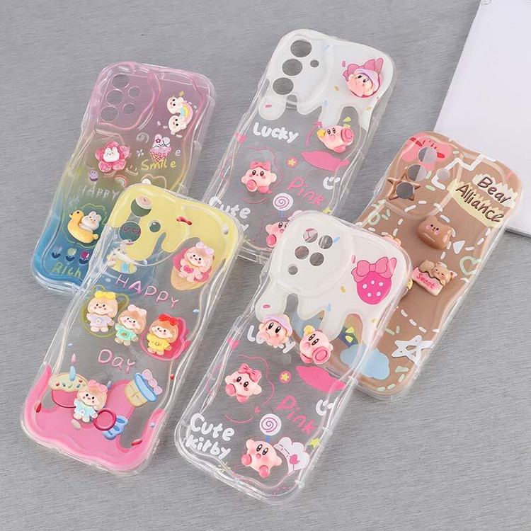 قاب ضد ضربه طرح فانتزی عروسک برجسته محافظ لنزدار Samsung Galaxy A16