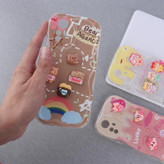 قاب ضد ضربه طرح فانتزی عروسک برجسته محافظ لنزدار Samsung Galaxy A26