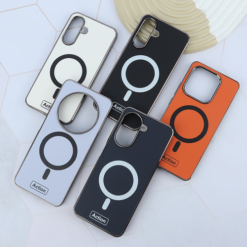 قاب PVD Action طرح مگ سیف دور متال Xiaomi Redmi A5 4G