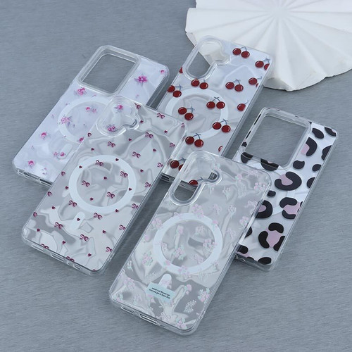 قاب هولوگرامی براش طرح مگ سیف Xiaomi Redmi Note 13 Pro 4G