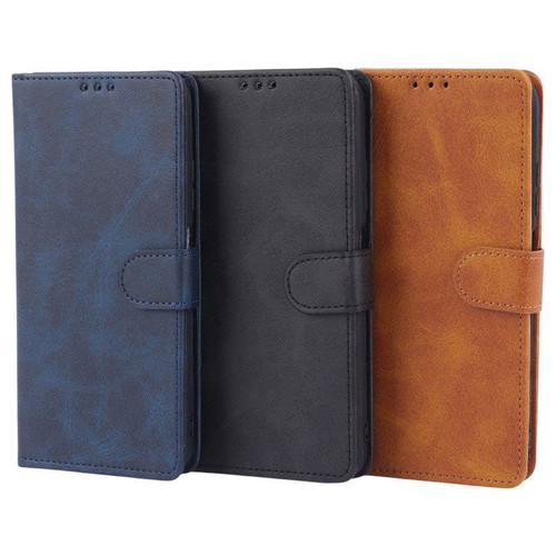 کیف چرمی مگنتی محافظ لنزدار شیائومی Redmi Note 10 4G / 10s - مشکی