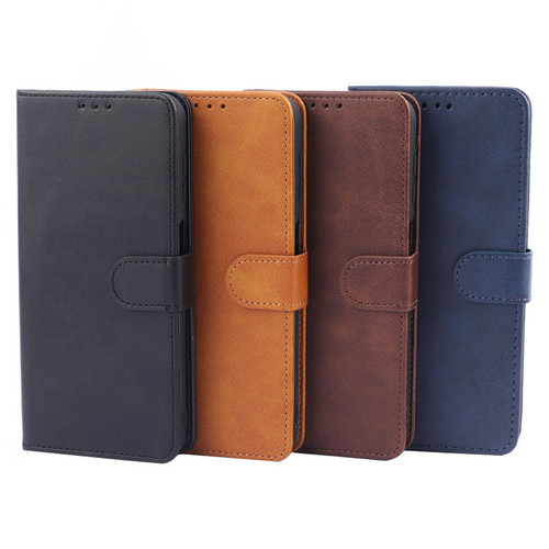 کیف چرمی مگنتی محافظ لنزدار Xiaomi Redmi Note 8 Pro - مشکی