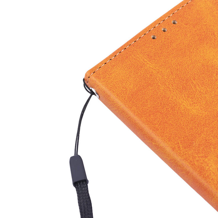 کیف چرمی مگنتی محافظ لنزدار Xiaomi Redmi Note 8 Pro - مشکی